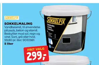 jem & fix SOKKELMALING tilbud