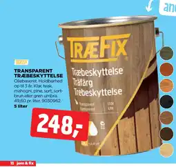 jem & fix TRANSPARENT TRÆBESKYTTELSE tilbud