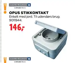 jem & fix OPUS STIKKONTAKT tilbud