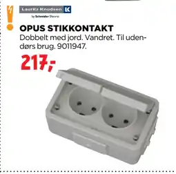 jem & fix OPUS STIKKONTAKT tilbud