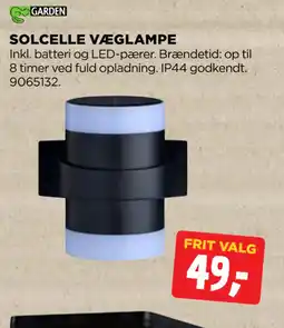 jem & fix SOLCELLE VÆGLAMPE tilbud