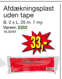 Harald Nyborg Afdækningsplast uden tape tilbud