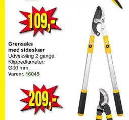Harald Nyborg Grensaks med sideskær tilbud