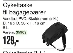 Harald Nyborg Cykeltaske til bagagebærer tilbud