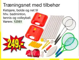 Harald Nyborg Træningsnet med tilbehør tilbud