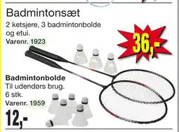 Harald Nyborg Badmintonsæt tilbud