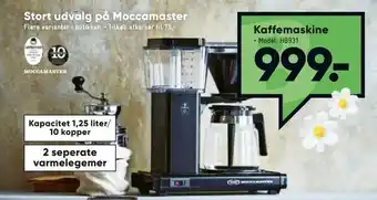Bilka Stort udvalg på Moccamaster Kaffemaskine tilbud