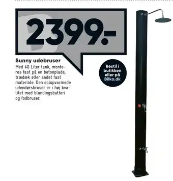 Bilka Sunny udebruser tilbud