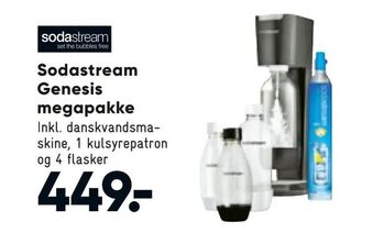Bilka Sodastream Genesis megapakke tilbud