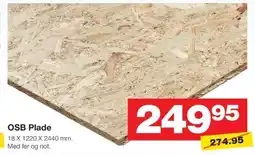 Bauhaus OSB Plade tilbud