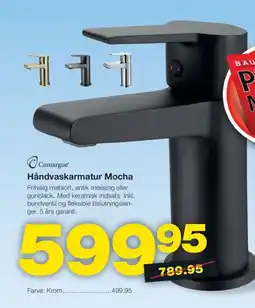 Bauhaus Håndvaskarmatur Mocha tilbud