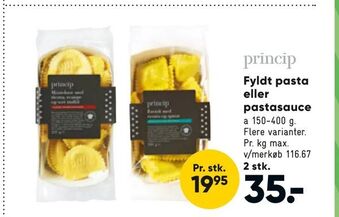 Bilka Fyldt pasta eller pastasauce tilbud