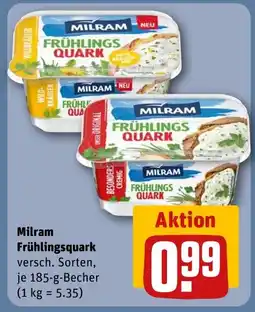 REWE DE Milram Frühlingsquark tilbud