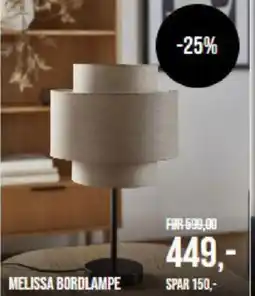 Ilva MELISSA BORDLAMPE tilbud