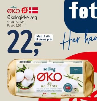 Føtex Økologiske æg tilbud