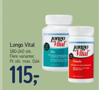 Føtex Longo Vital tilbud
