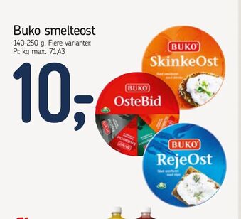 Føtex Buko smelteost tilbud
