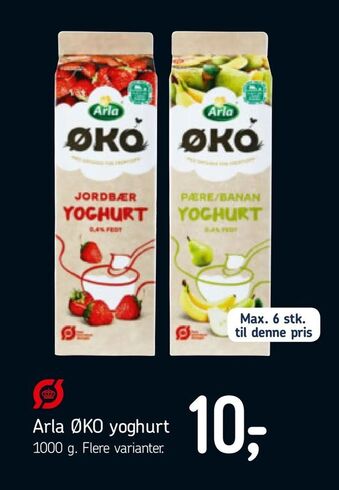 Føtex Arla ØKO yoghurt tilbud