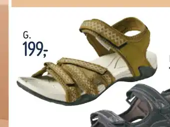 Dame trekking sandaler