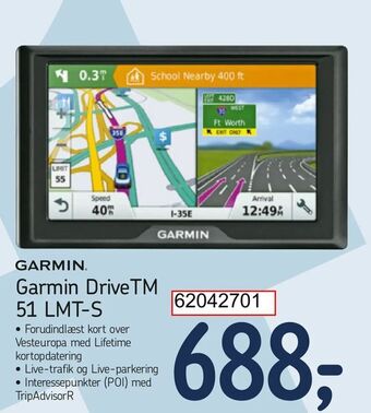 Føtex Garmin DriveTM 51 lmt-s tilbud