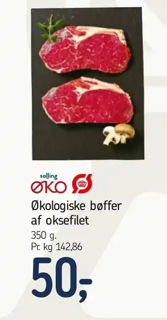 Føtex Økologiske bøffer af oksefilet tilbud
