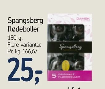 Føtex Spangsberg flødeboller tilbud