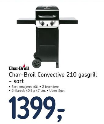 Føtex Char-Broil Convective 210 gasgrill - sort tilbud