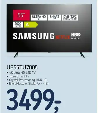 Føtex Samsung Ue55tu7005 tilbud