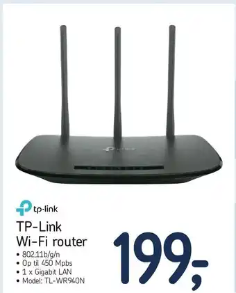 Føtex TP-Link Wi-Fi router tilbud
