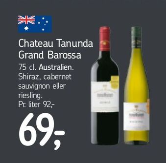 Føtex Chateau Tanunda Grand Barossa tilbud