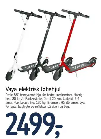 Vaya elektrisk løbehjul