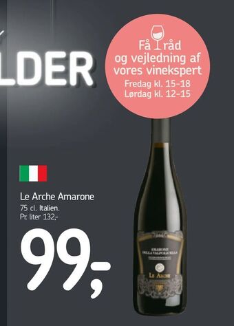 Føtex Le Arche Amarone tilbud