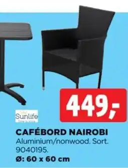 jem & fix CAFÉBORD NAIROBI tilbud