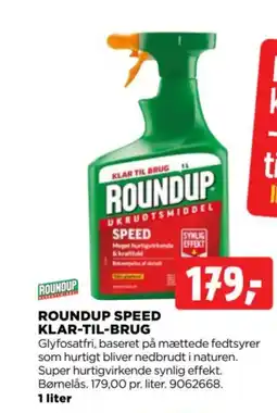 jem & fix ROUNDUP SPEED KLAR-TIL-BRUG tilbud