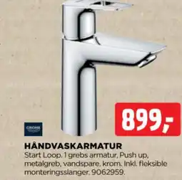 jem & fix HÅNDVASKARMATUR tilbud