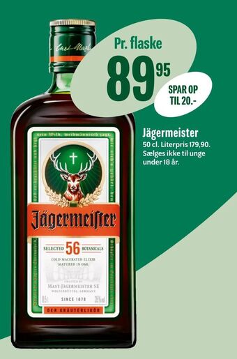 Min Købmand Jägermeister tilbud