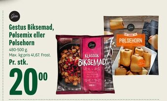 Gestus Biksemad, Pølsemix eller Pølsehorn