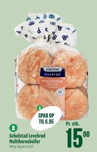 Min Købmand Schulstad Levebrød Multikerneboller tilbud