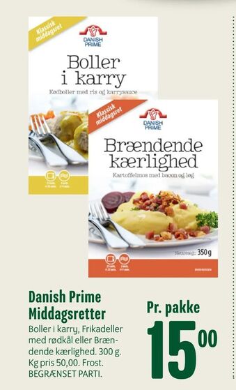 Min Købmand Danish Prime Middagsretter tilbud