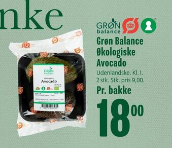 Min Købmand Grøn Balance Økologiske Avocado tilbud
