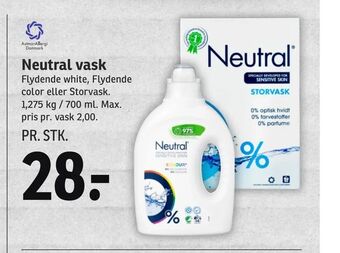 SPAR Neutral vask tilbud