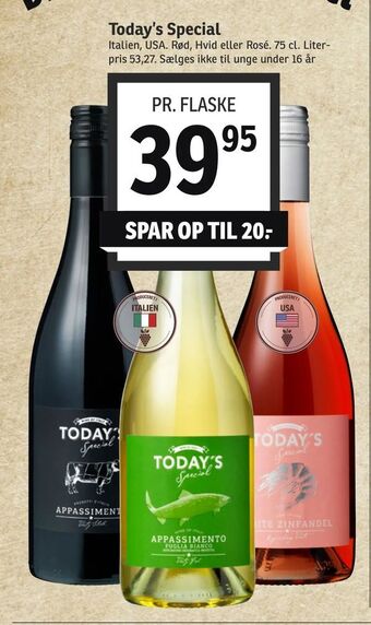 SPAR Today's Special tilbud
