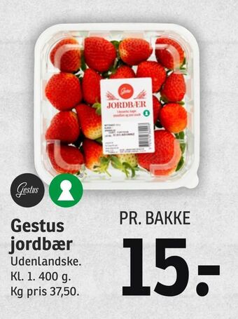 SPAR Gestus jordbær tilbud