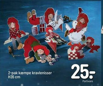 REMA 1000 2-pak kæmpe kravlenisser H35 cm tilbud
