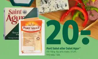 Coop 365 Port Salut eller Saint Agur tilbud