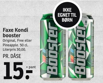 Faxe Kondi booster