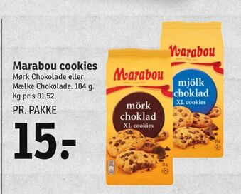 SPAR Marabou cookies tilbud