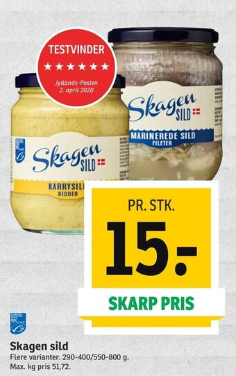 Skagen sild