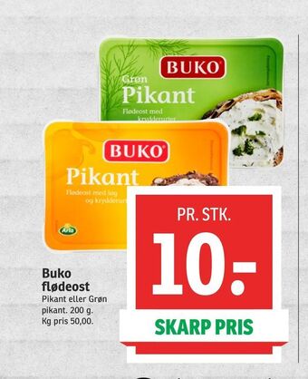 SPAR Buko flødeost tilbud