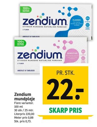 SPAR Zendium mundpleje tilbud